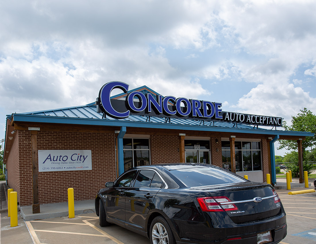 You may make your payment in person at Concorde Auto Acceptance 908 S. Buckner Blvd, Dallas, TX 75217  Hours: Monday - Saturday, 9am to 7pm
